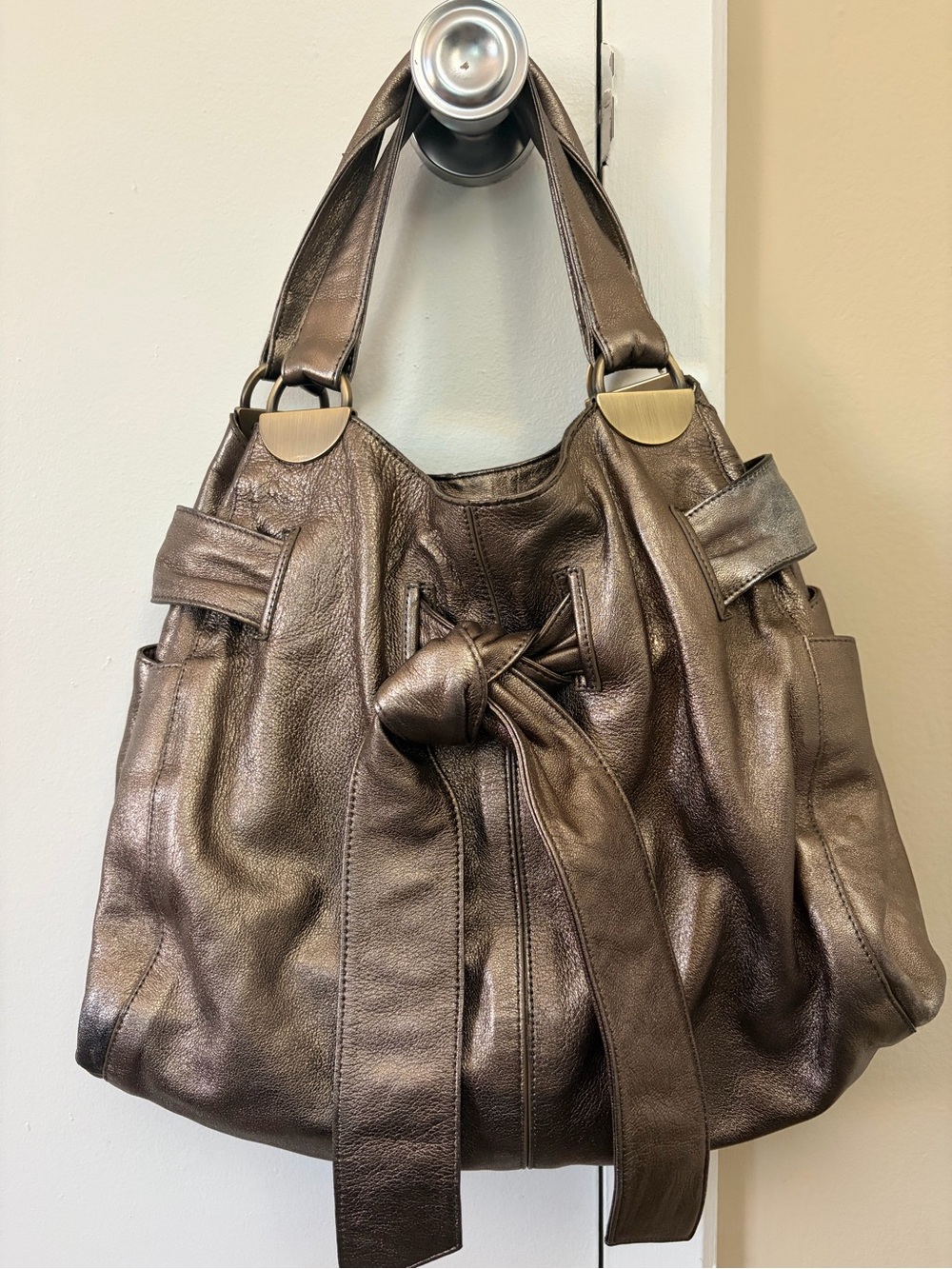 Kooba metallic shoulder bag
